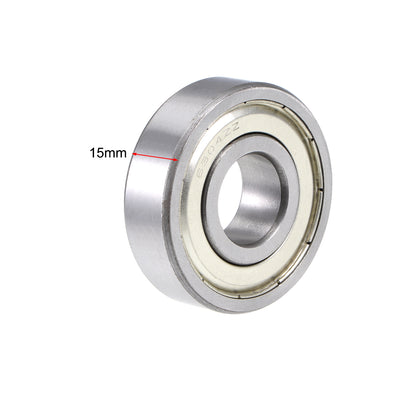 Harfington 6304ZZ Deep Groove Ball Bearing 20x52x15mm Double Shielded Chrome Steel Bearings