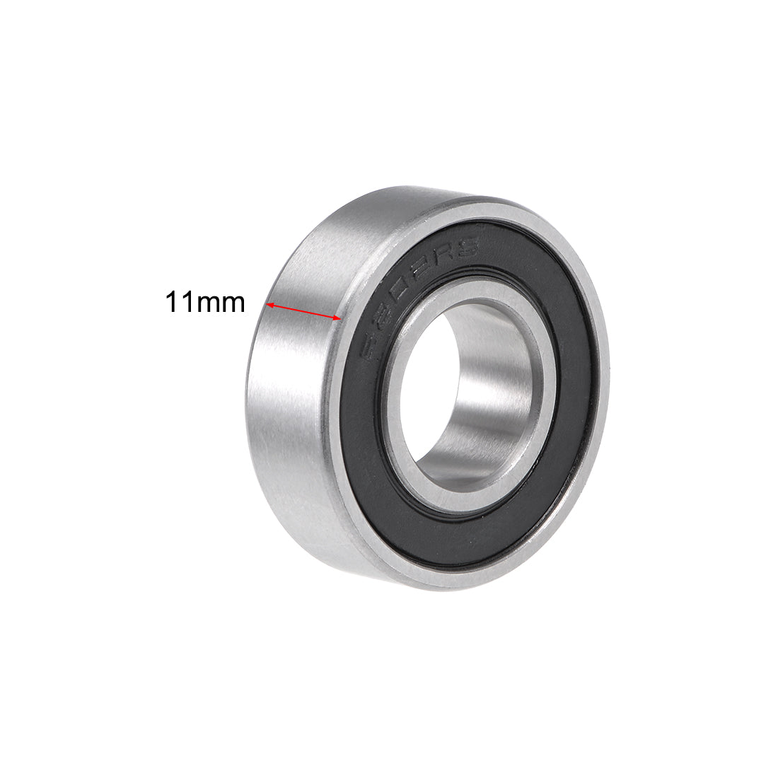Harfington Deep Groove Ball Bearings Metric Double Seal Chrome Steel ABEC1 Z2