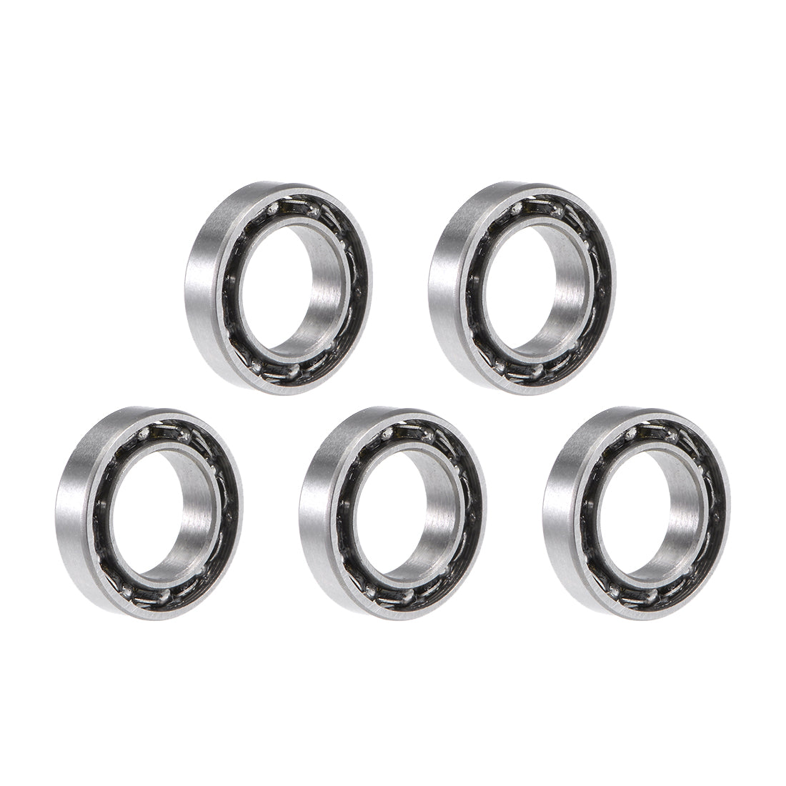 Harfington Deep Groove Ball Bearings Metric Open Type Chrome Steel P0 Z2