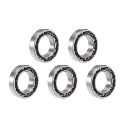 Harfington Deep Groove Ball Bearings Metric Open Type Chrome Steel P0 Z2