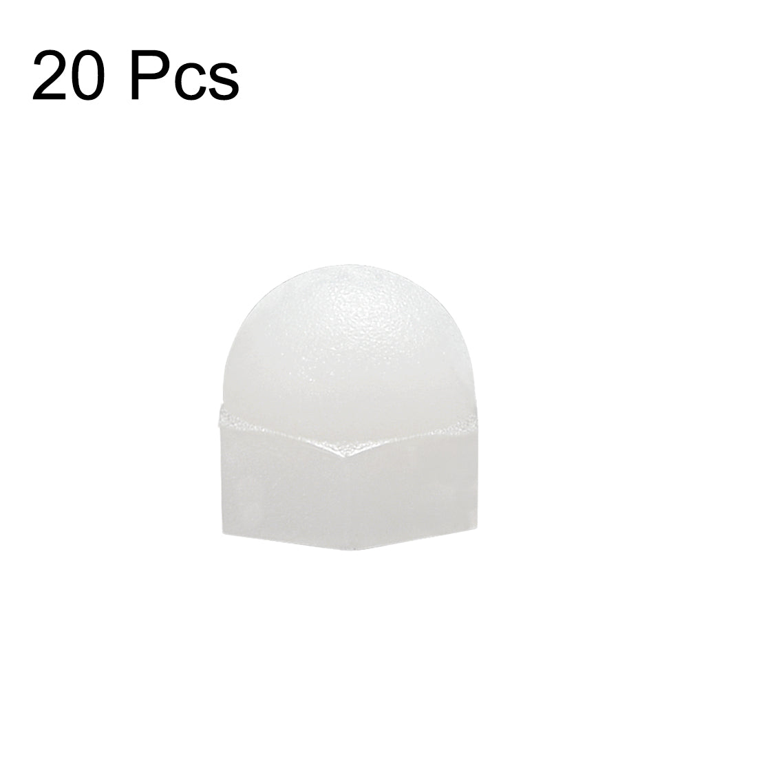 Harfington Cap Nut, Hex Acorn Dome Head Nuts for Screws Bolts Nylon - Thread Size:
