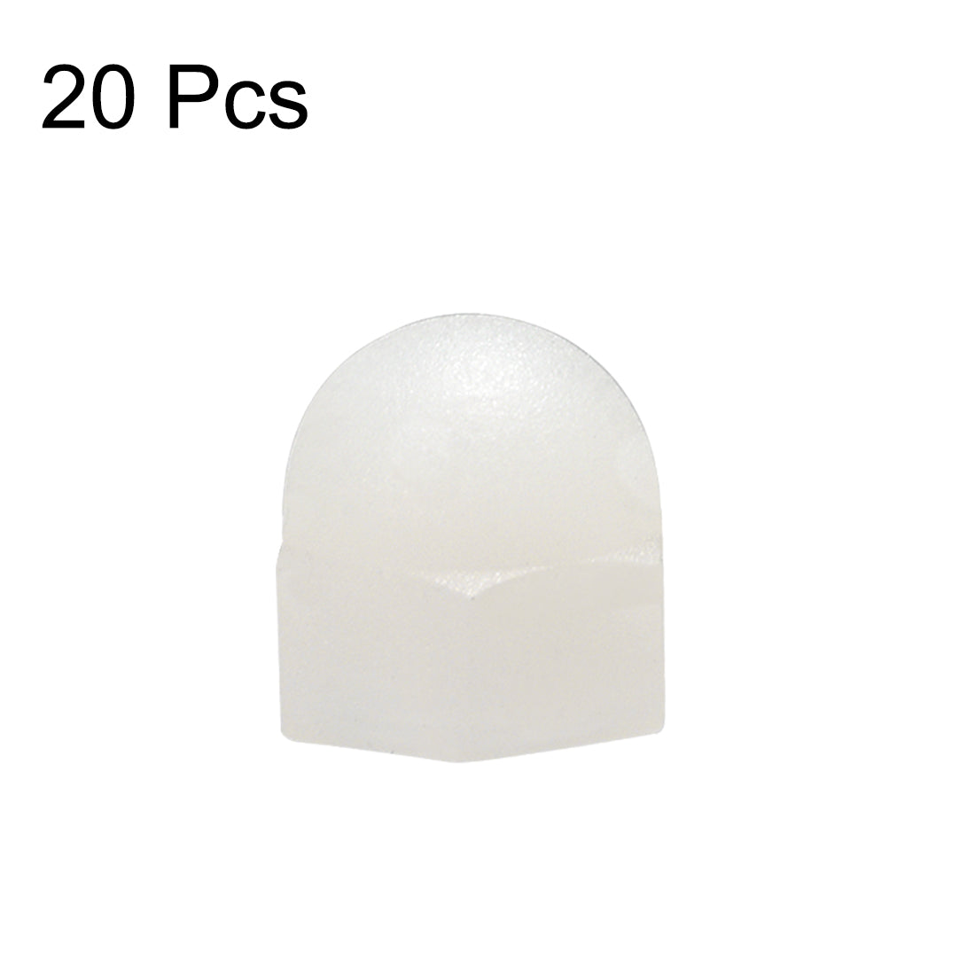 Harfington Cap Nut, Hex Acorn Dome Head Nuts for Screws Bolts Nylon - Thread Size: