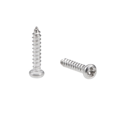 Harfington Self Tapping Screws Phillips Pan Head Screw 316 Stainless Steel Fasteners Bolts 50 Pcs