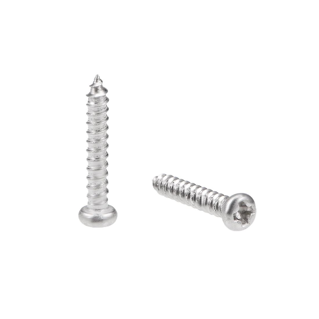 Harfington Self Tapping Screws Phillips Pan Head Screw 316 Stainless Steel Fasteners Bolts 50 Pcs