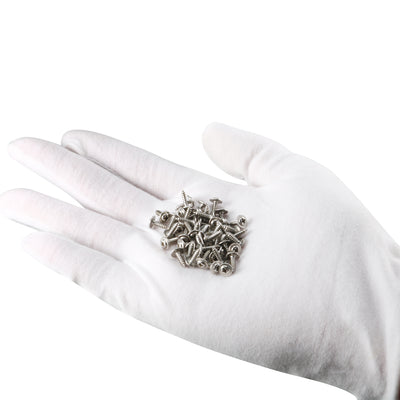 Harfington Self Tapping Screws Phillips Pan Head Screw 304 Stainless Steel Fasteners Bolt 50Pcs