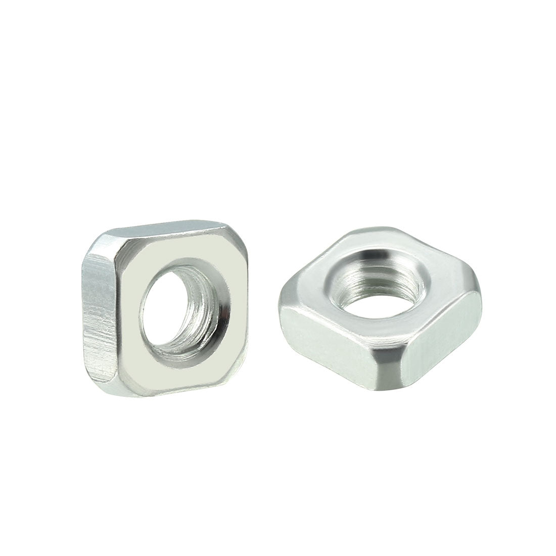 Harfington Carbon Steel Yellow Zinc Plated Square Nuts