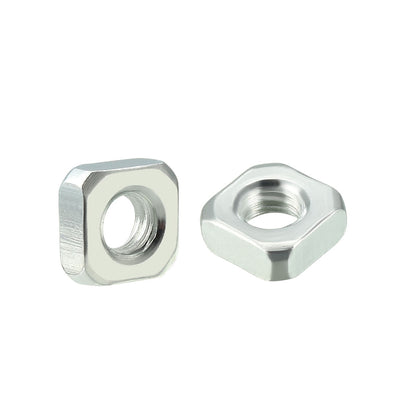 Harfington Carbon Steel Yellow Zinc Plated Square Nuts