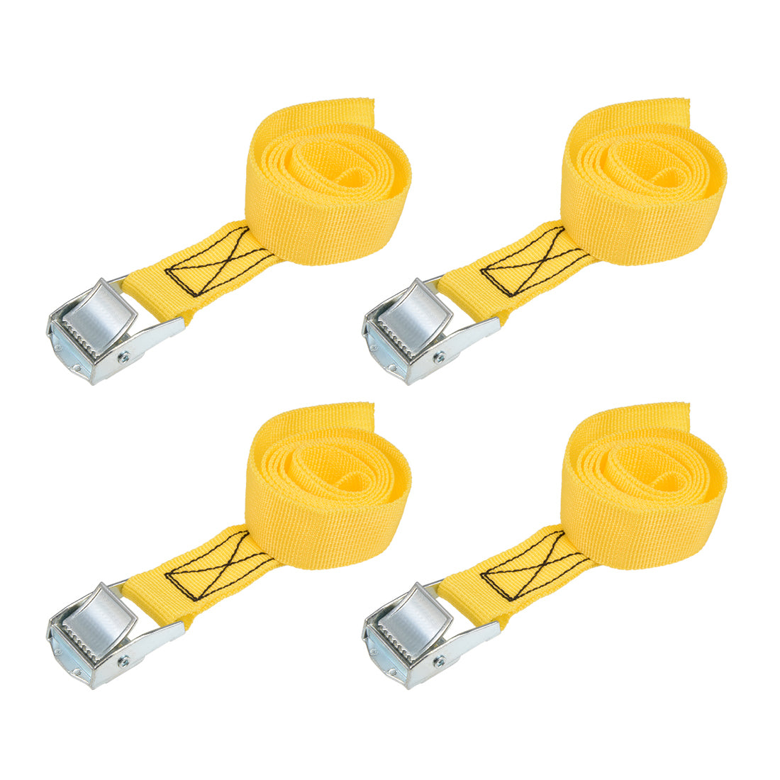 Harfington Lashing Strap Luggage Tie Down Cam Lock Buckle Kg Work Load, 4Pcs