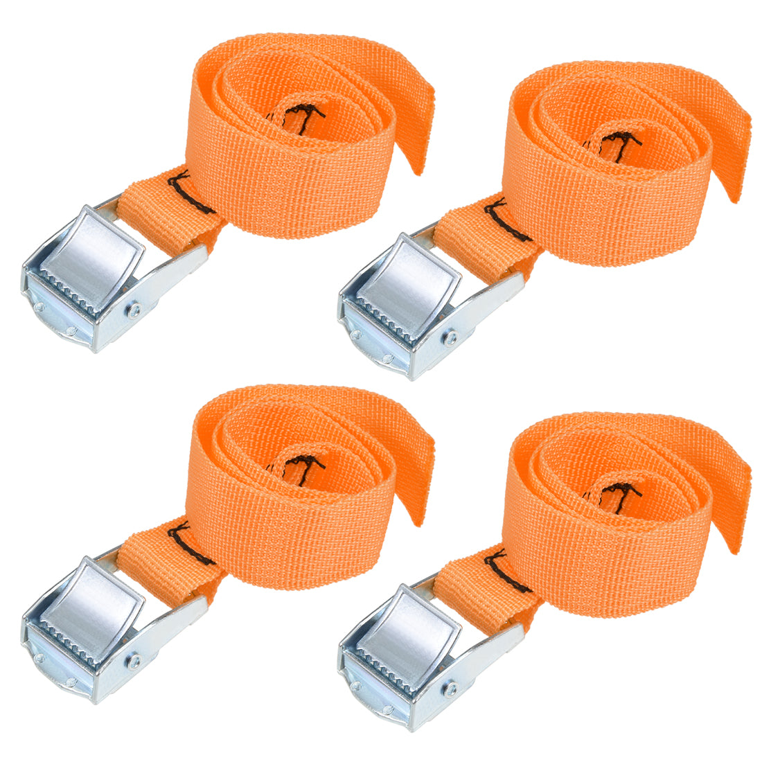Harfington Lashing Strap M x mm Cargo Tie Down Straps Buckle Working Load up to kg 4pcs