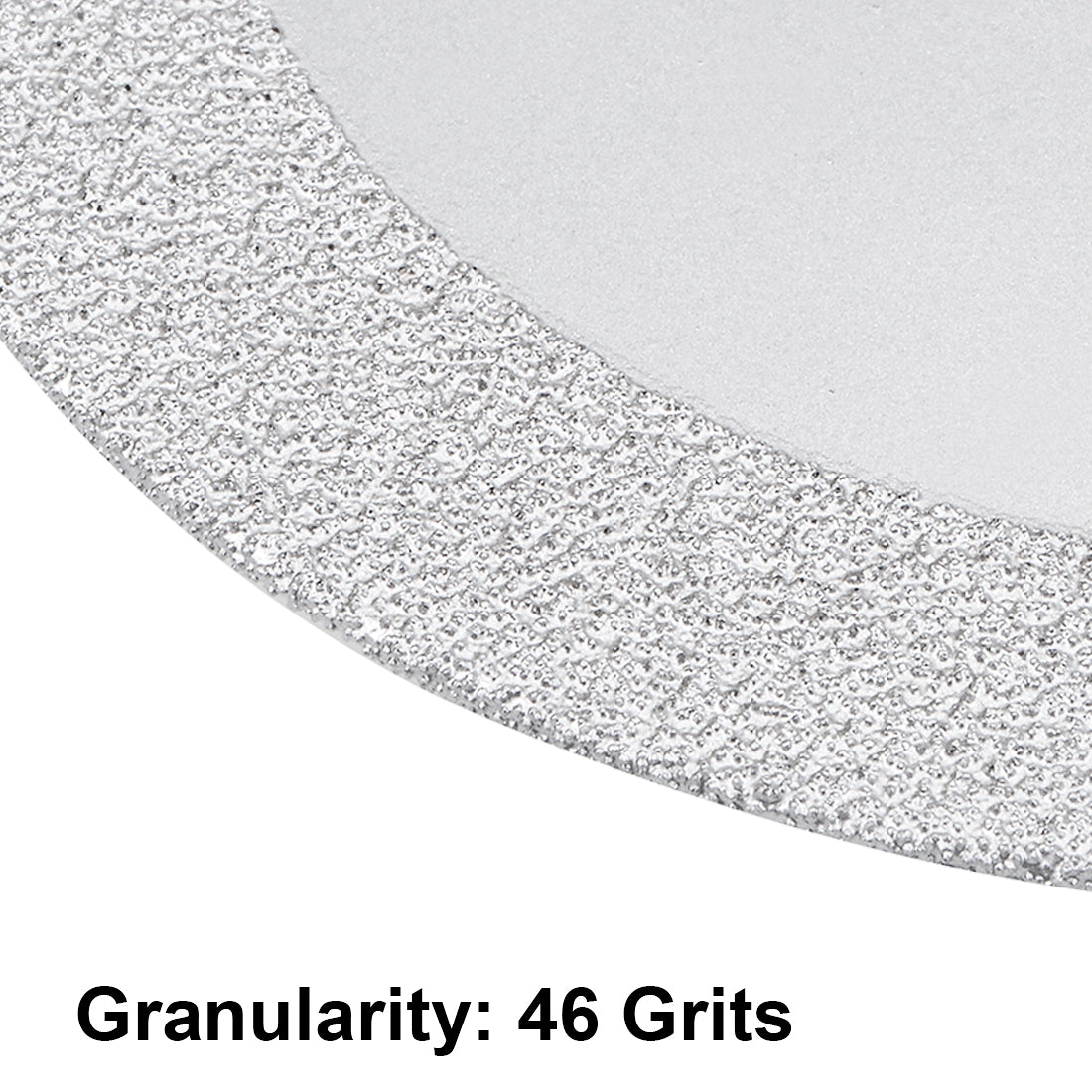 Harfington 4-Inch Diamond Cutting Wheels Grinding Disc for Stone Ceramics Glass 46 Grits Silver Tone