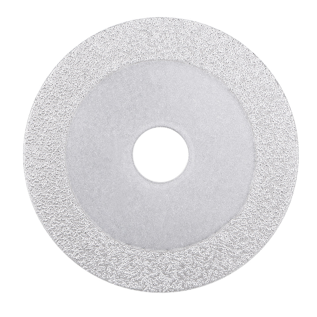 Harfington 4-Inch Diamond Cutting Wheels Grinding Disc for Stone Ceramics Glass 46 Grits Silver Tone