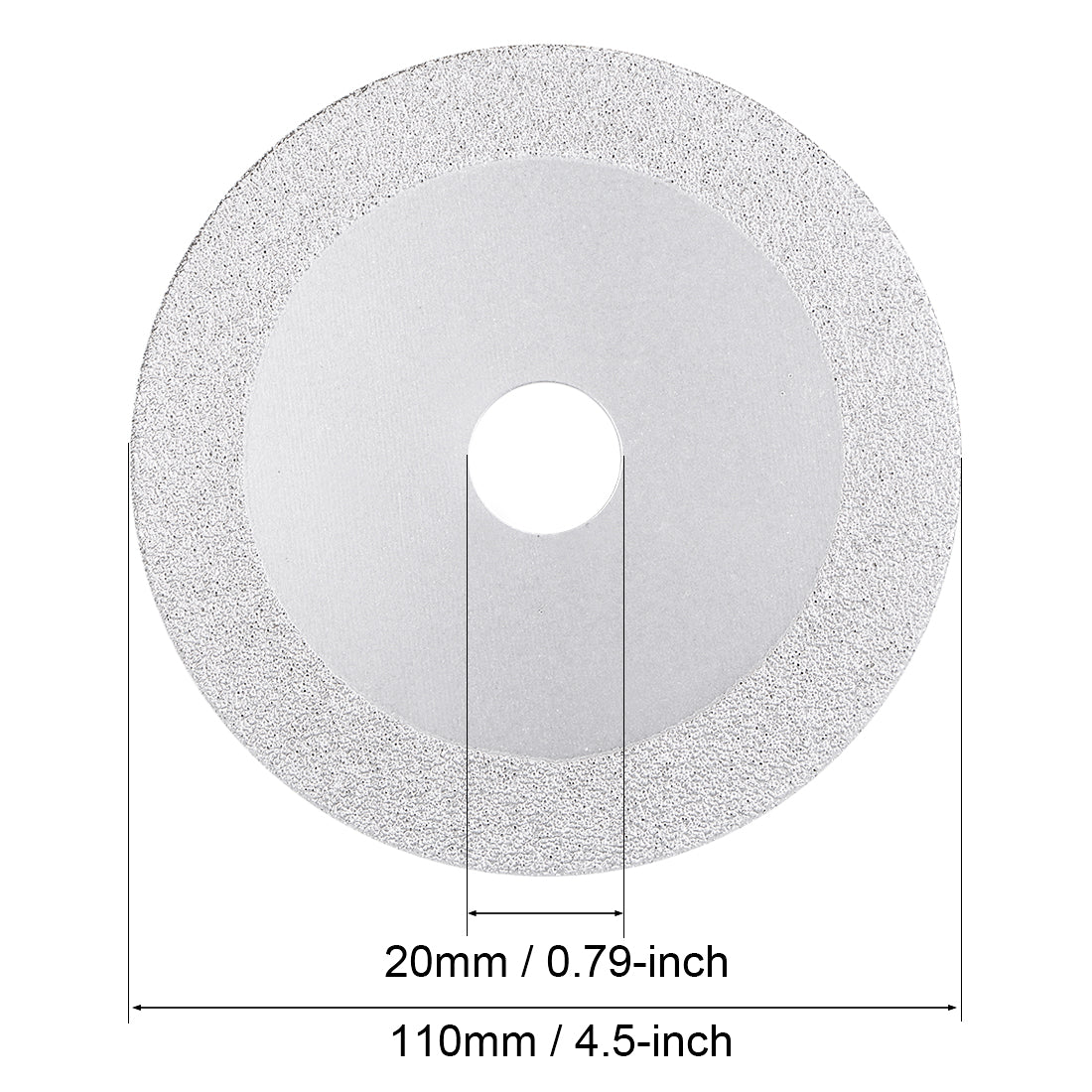 Harfington 4.5" Diamond Cutting Wheel Ceramics Grinding Disc