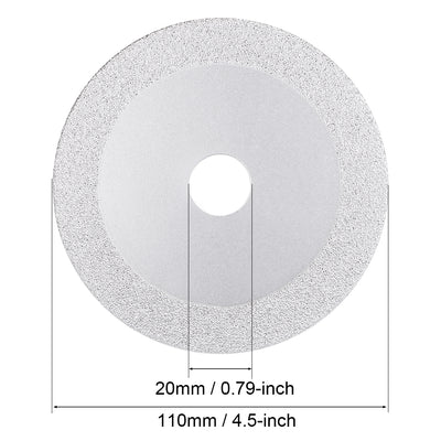 Harfington 4.5" Diamond Cutting Wheel Ceramics Grinding Disc