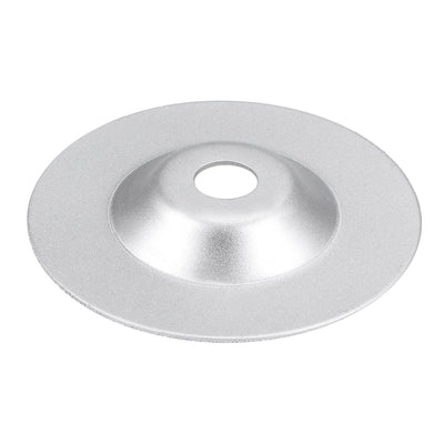 Harfington 4-Inch Diamond Cutting Wheels Cup Grinding Disc for Stone Ceramics Glass 46 Grits Silver Tone 2pcs