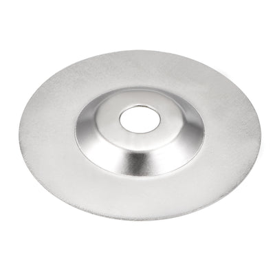 Harfington 4-Inch Diamond Cutting Wheels Cup Grinding Disc for Stone Ceramics Glass 120 Grits Silver Tone 2pcs