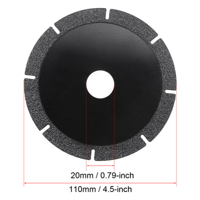 Harfington 80 Grit Diamond Cutting Wheel Glass Grinding Disc