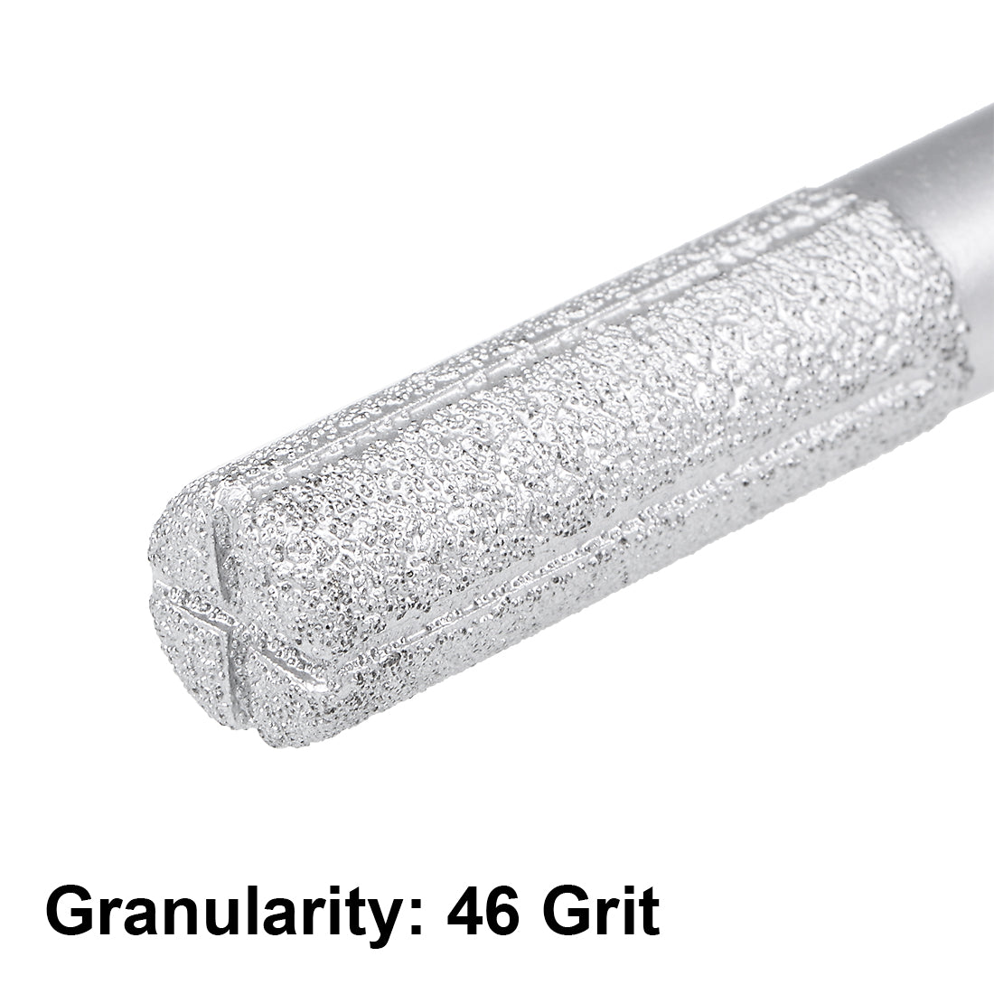 Harfington 13mm Diamond Straight Router Bit Brazed Cylinder Profile Wheel 1/2-inch Shank for Stone Marble