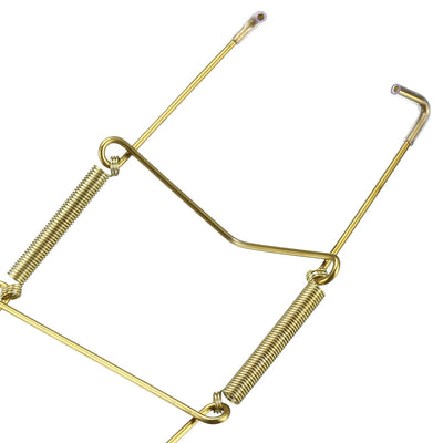 Harfington Plate Hanger, Zinc Plated Invisible Wall Decorative Hooks with Tip Protectors, 8 Pcs