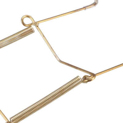 Harfington Plate Hanger, Zinc Plated Invisible Wall Decorative Hooks with Tip Protectors, 8 Pcs