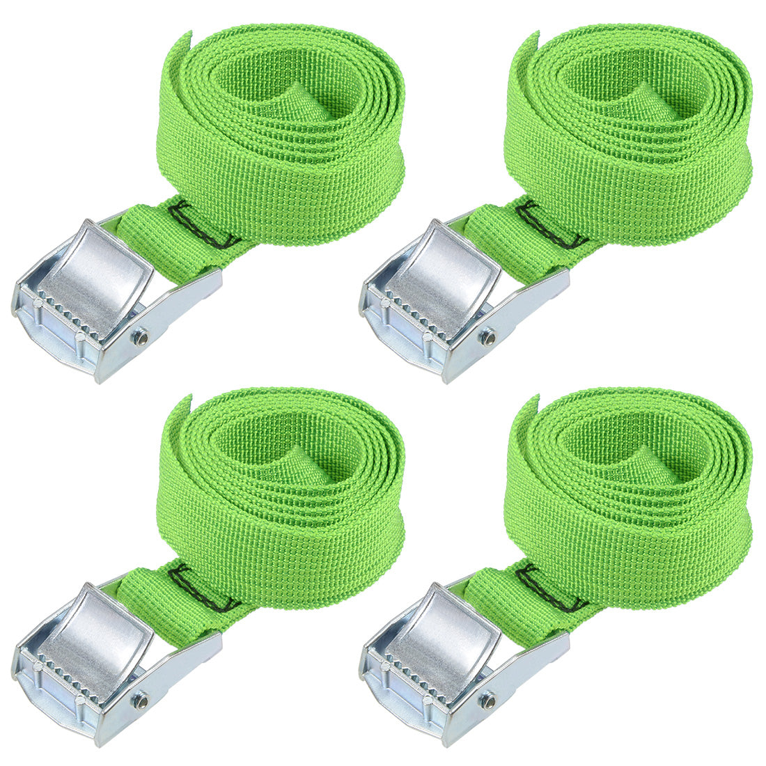 Harfington Lashing Strap Luggage Tie Down Cam Lock Buckle Kg Work Load, 4Pcs