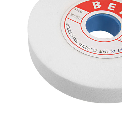 Harfington 6-Inch Bench Grinding Wheels White Aluminum Oxide WA 60 Grit for Surface Grinding