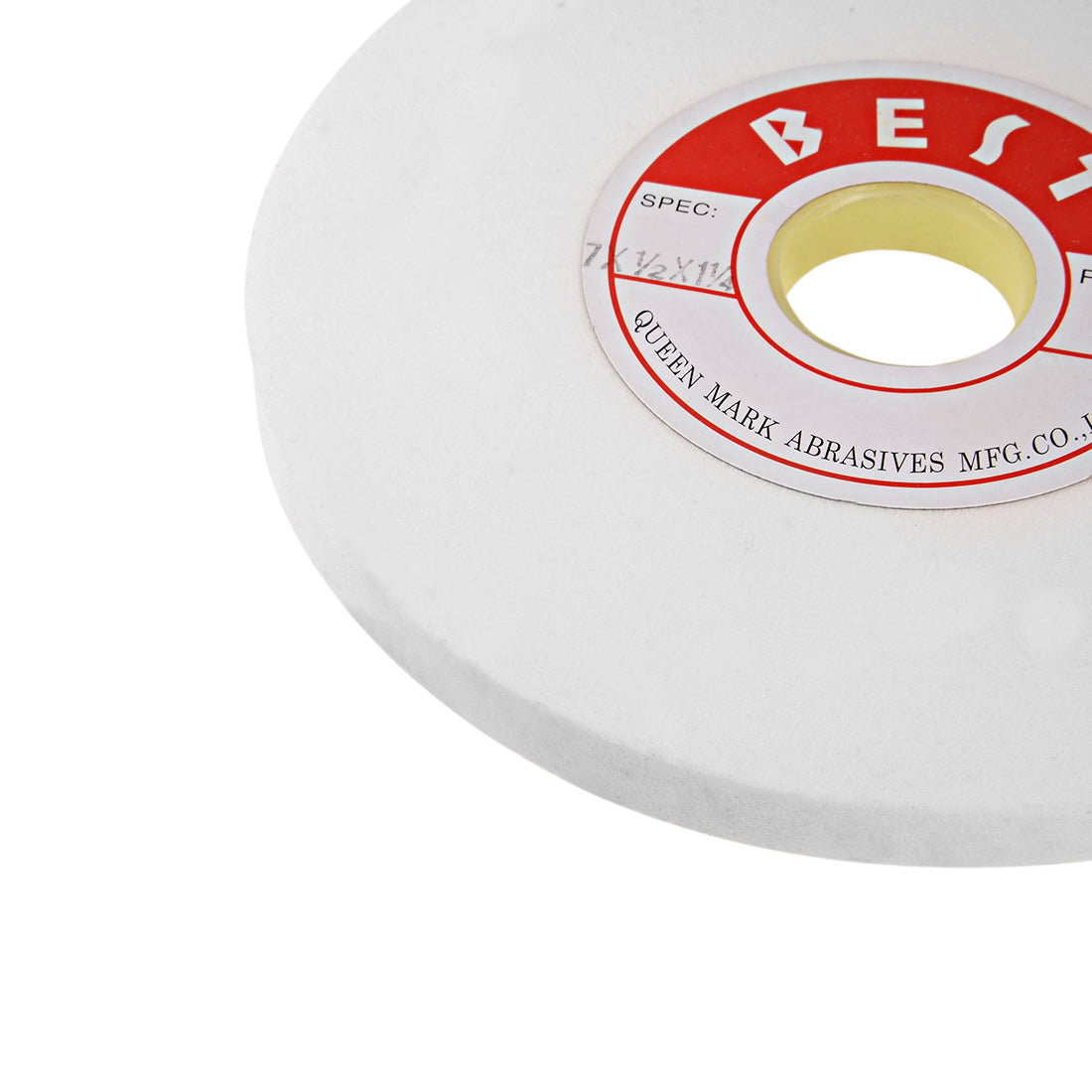 Harfington 7-Inch Bench Grinding Wheels White Aluminum Oxide WA 100 Grit for Surface Grinding