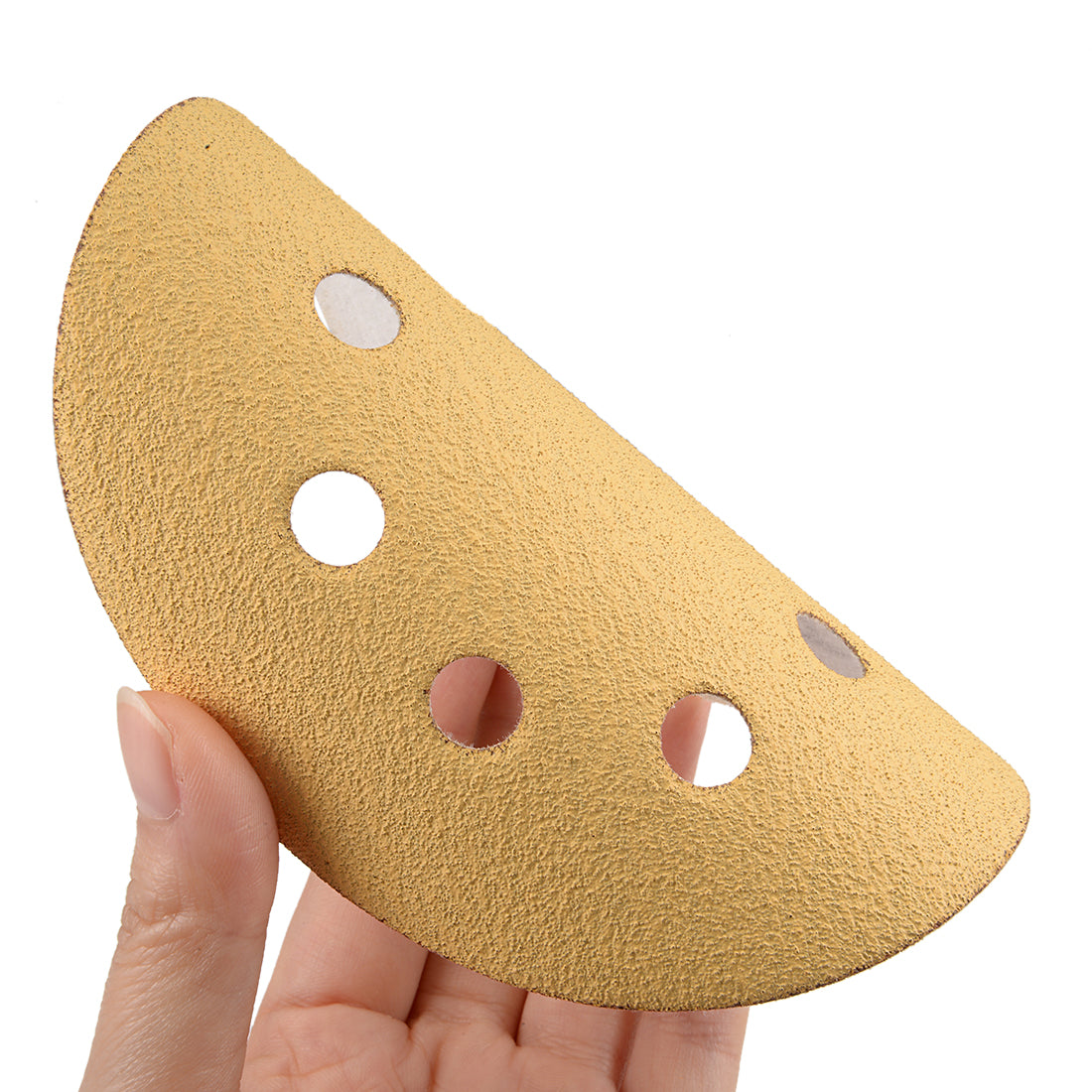 Harfington Sanding Discs 8-Holes Hook and Loop Wet Dry Flocking Sand Paper for Sander