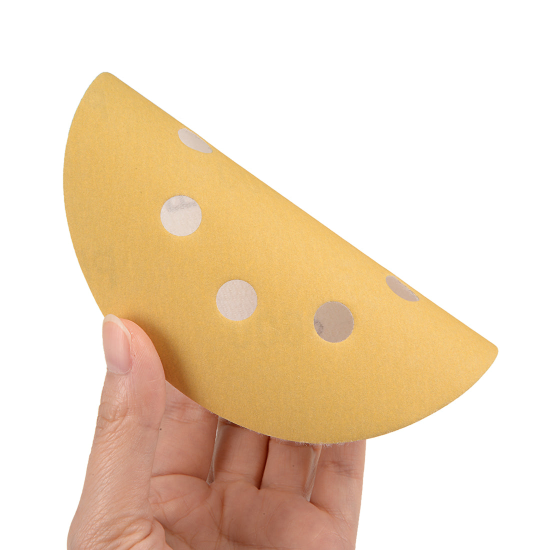 Harfington Sanding Discs 8-Holes Hook and Loop Wet Dry Flocking Sand Paper for Sander