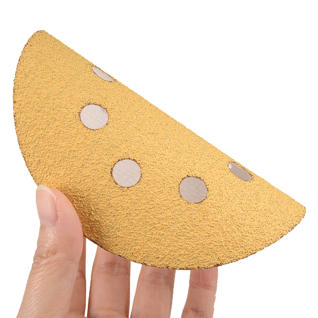 Harfington Sanding Discs 8-Holes Hook and Loop Wet Dry Flocking Sand Paper for Sander