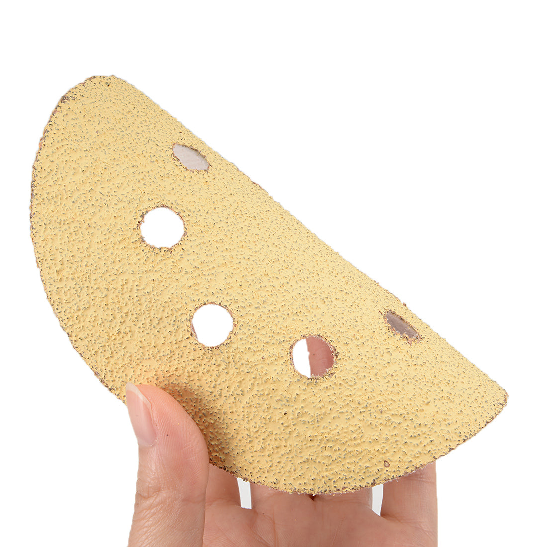 Harfington Sanding Discs 8-Holes Hook and Loop Wet Dry Flocking Sand Paper for Sander