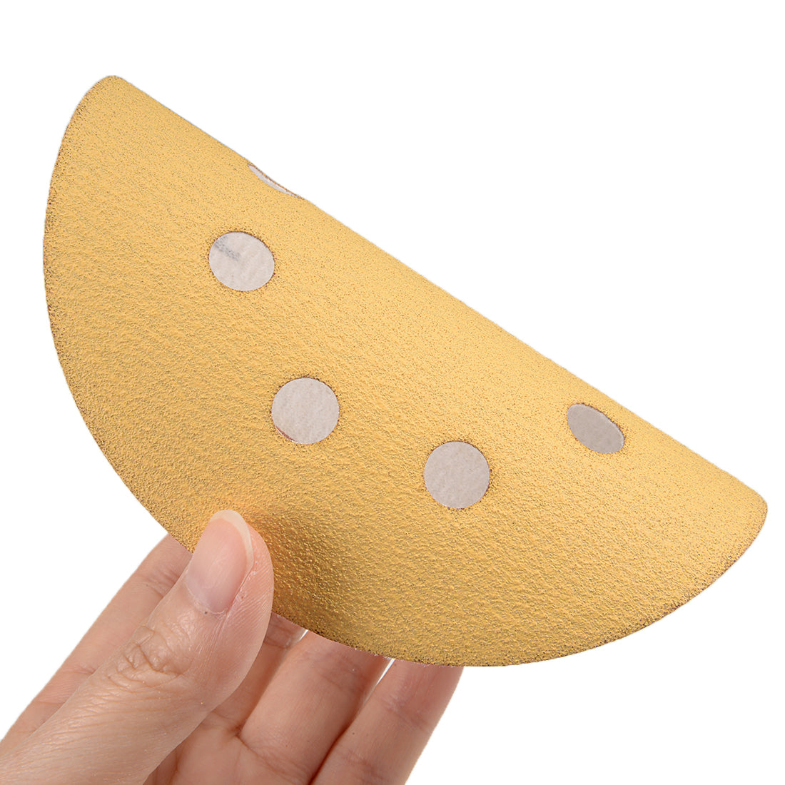 Harfington Sanding Discs 8-Holes Hook and Loop Wet Dry Flocking Sand Paper for Sander