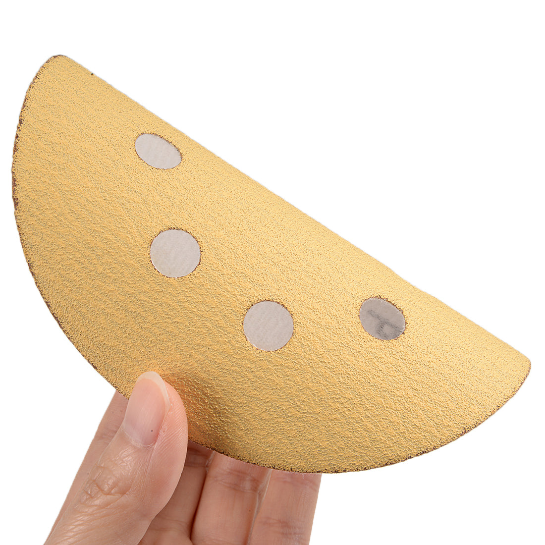 Harfington Sanding Discs 8-Holes Hook and Loop Wet Dry Flocking Sand Paper for Sander