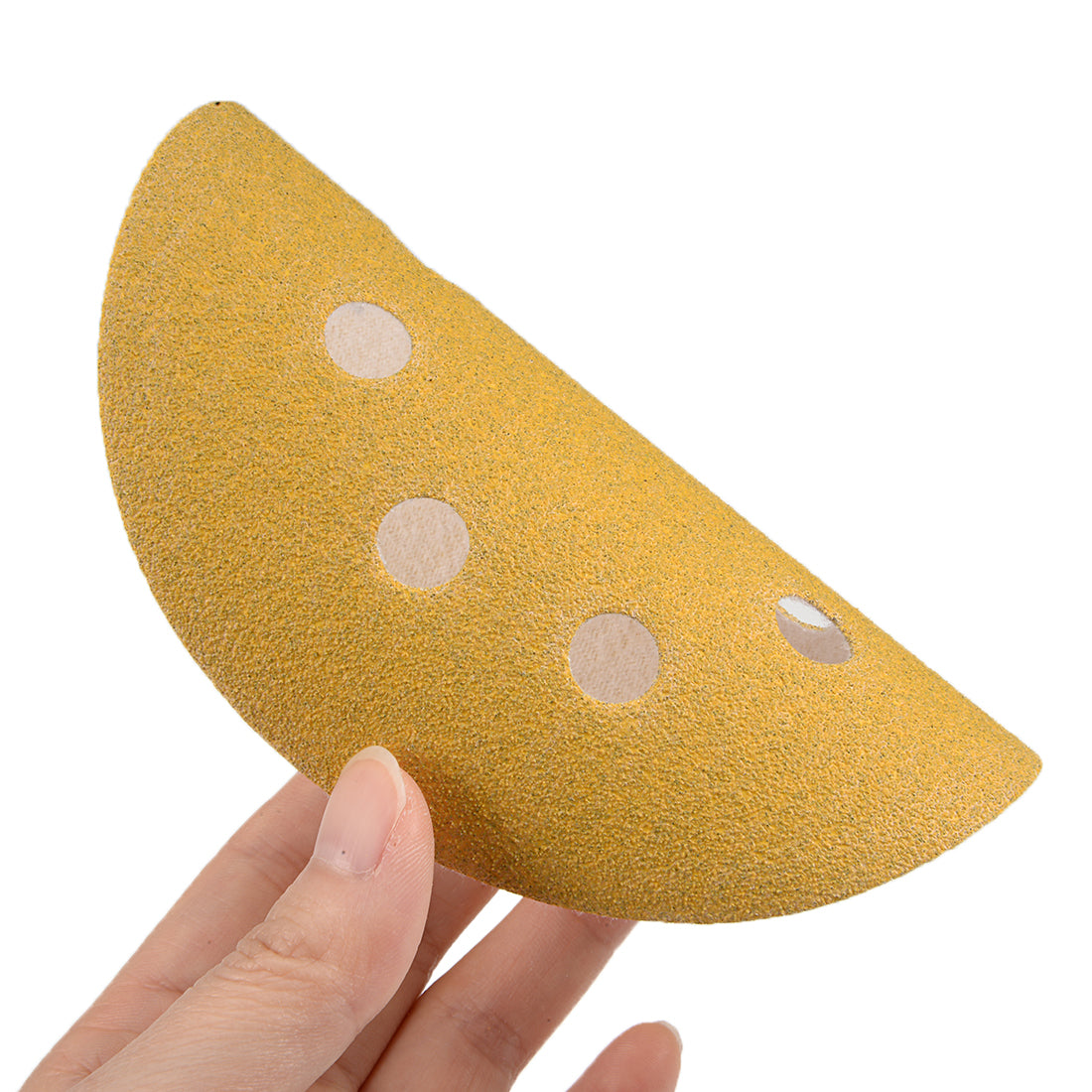 Harfington Sanding Discs 8-Holes Hook and Loop Wet Dry Flocking Sand Paper for Sander