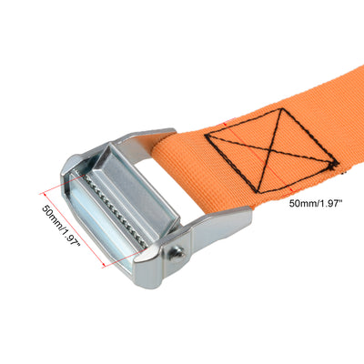 Harfington M Lashing Strap Cargo Tie Down with Cam Lock Buckle Kg Work Load 2Pcs