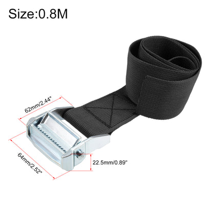 Harfington M Lashing Strap Cargo Tie Down with Cam Lock Buckle Kg Work Load 2Pcs