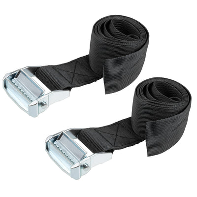 Harfington M Lashing Strap Cargo Tie Down with Cam Lock Buckle Kg Work Load 2Pcs