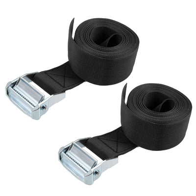 Harfington M Lashing Strap Cargo Tie Down with Cam Lock Buckle Kg Work Load 2Pcs