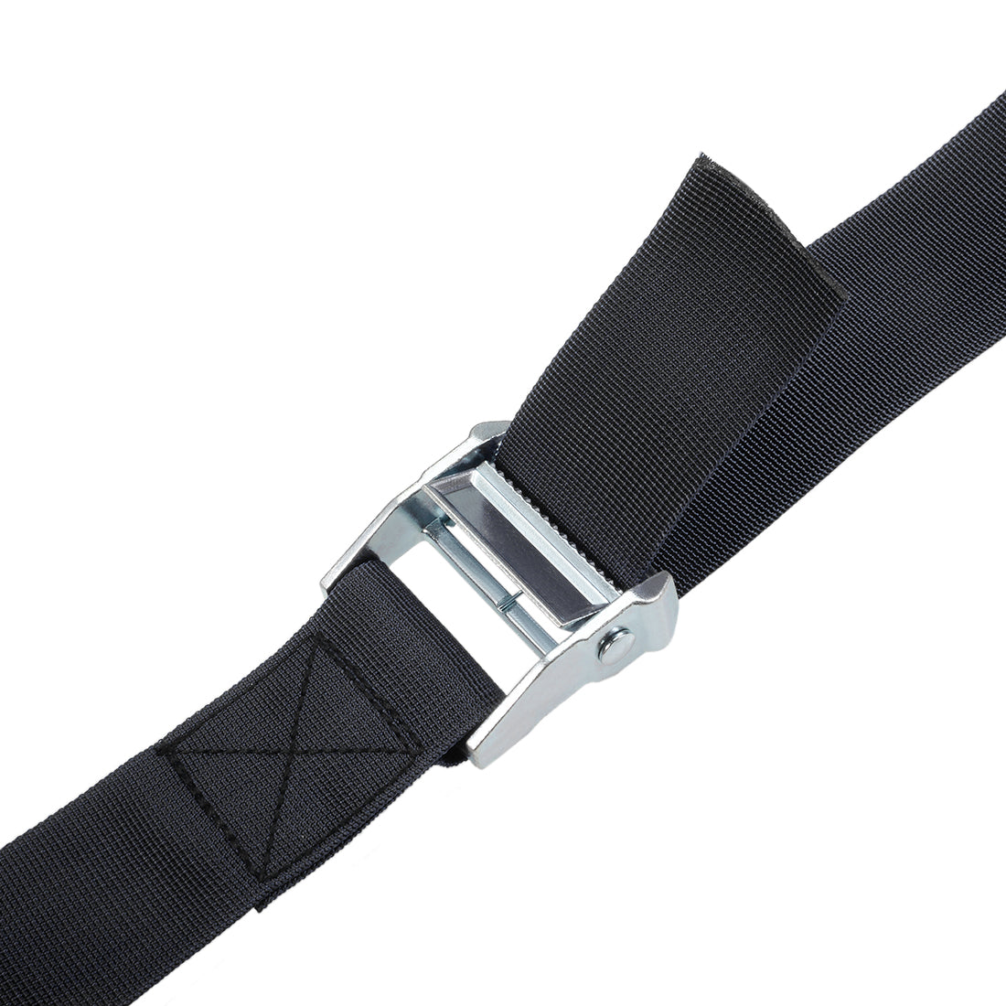Harfington Cam Buckle Tie Down Lashing Strap  Mx mm for Moving Cargo, Pack of 1