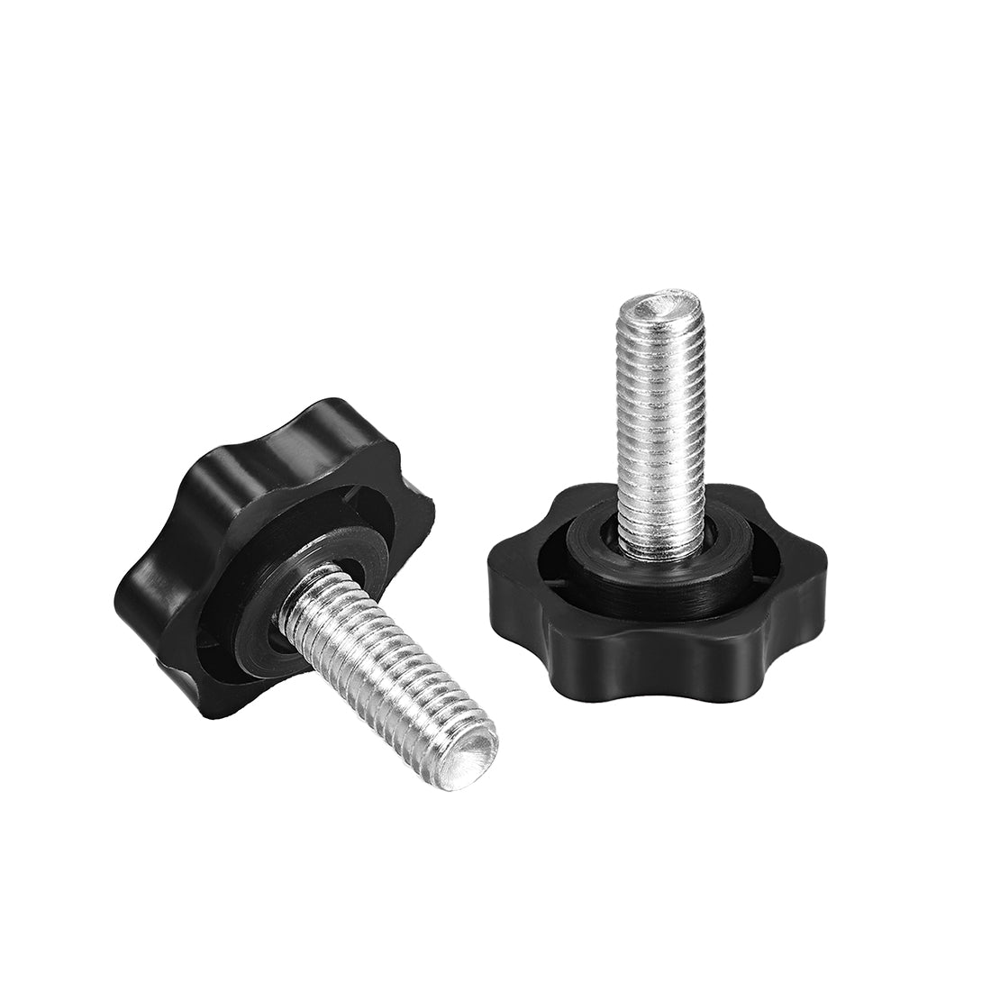 Harfington Clamping Handle Screw Knobs Handle Star Knob  Male Thread