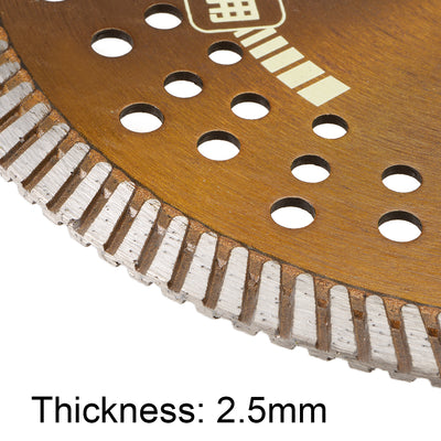 Harfington 7-1/2 Inch Diamond Cutting Wheels Grinding Disc Continuous Rim for Stone Granite Marble