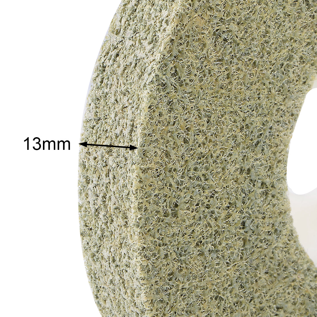 Harfington 4-Inch Nylon Polishing Wheel 220 Grit Buffing Abrasive Wheels for Stone Marble Granite 4 Pcs