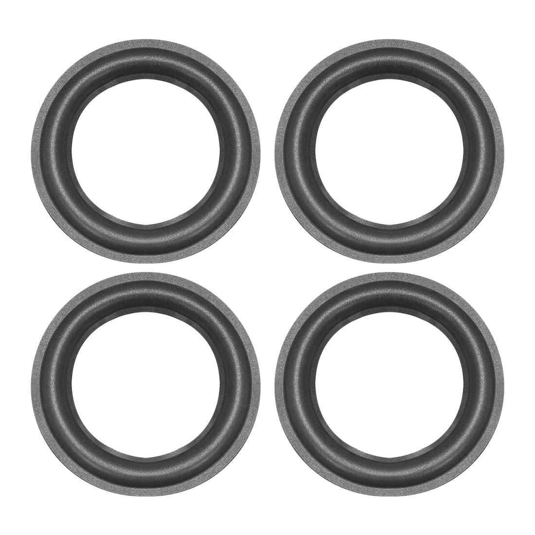 Harfington 155mm Foam Edge Surround Rings Replacement Part for Repair or DIY 4pcs