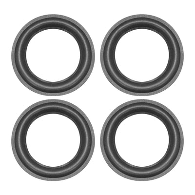 Harfington 155mm Foam Edge Surround Rings Replacement Part for Repair or DIY 4pcs