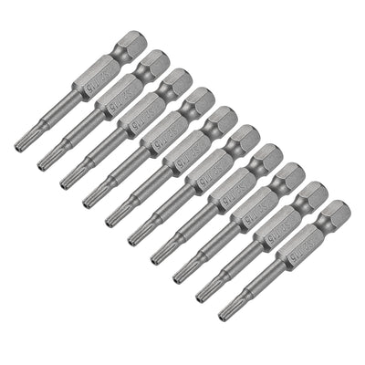Harfington Alloy Steel 1/4" Hex Shank S2 Torx Screwdriver Bits