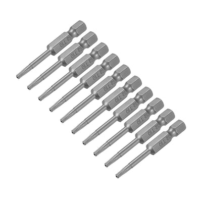 Harfington Alloy Steel 1/4" Hex Shank S2 Torx Screwdriver Bits