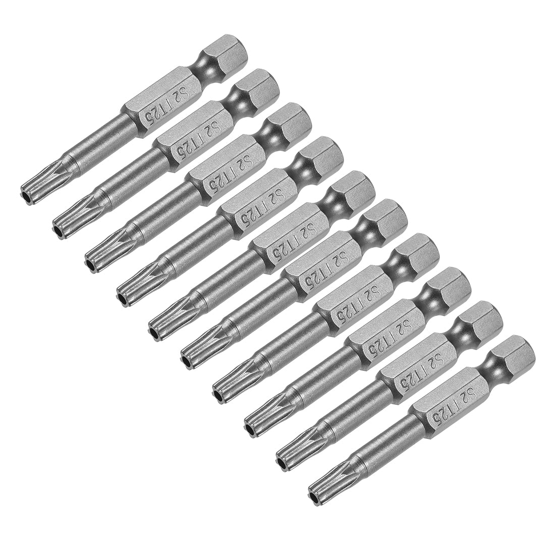Harfington Alloy Steel 1/4" Hex Shank S2 Torx Screwdriver Bits