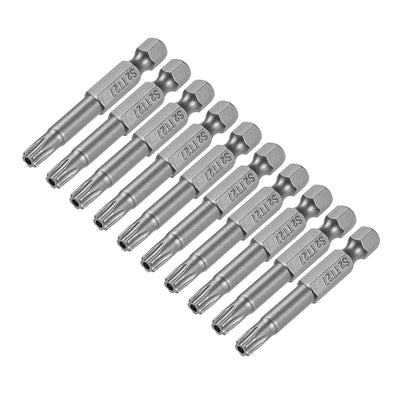 Harfington Alloy Steel 1/4" Hex Shank S2 Torx Screwdriver Bits
