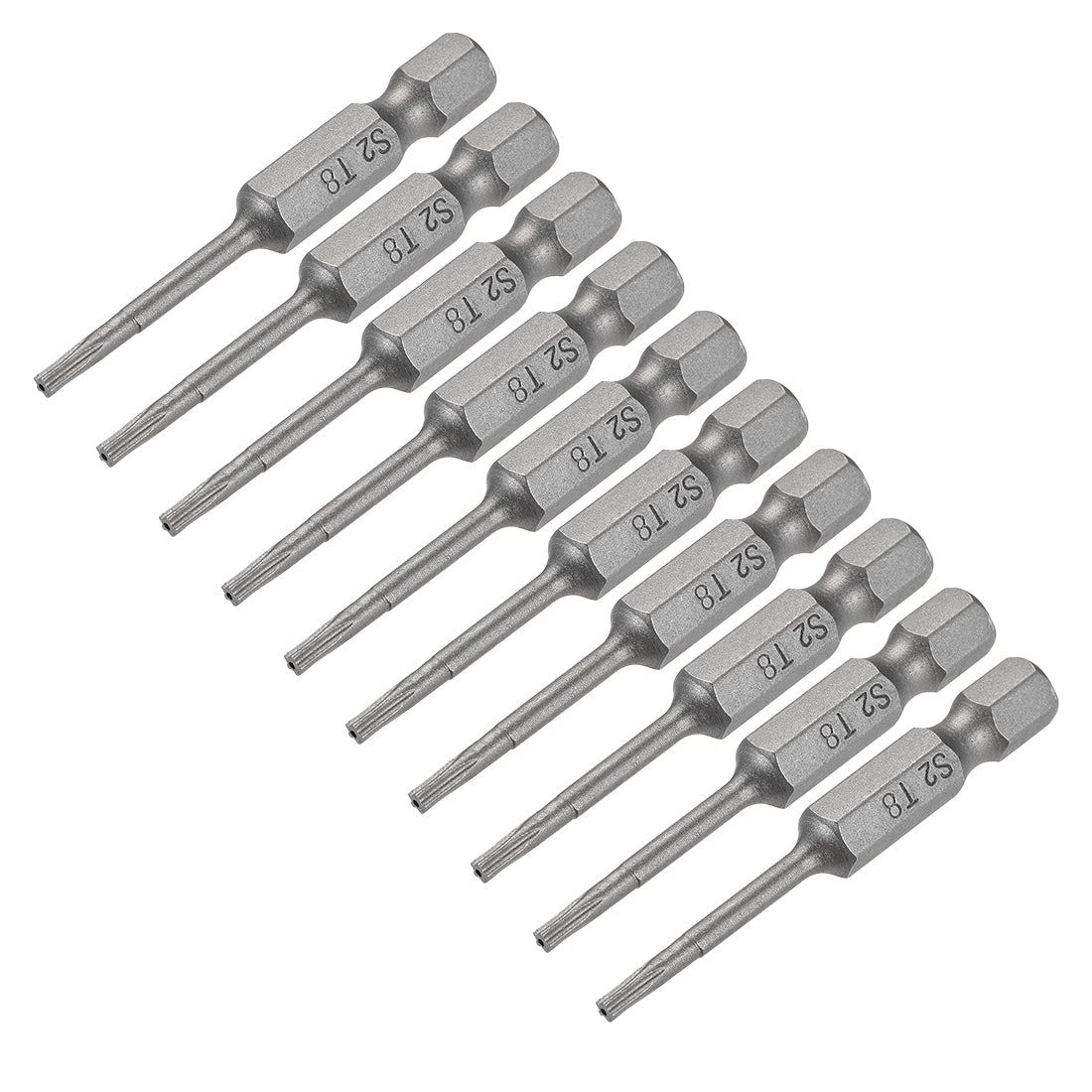 Harfington Alloy Steel 1/4" Hex Shank S2 Torx Screwdriver Bits