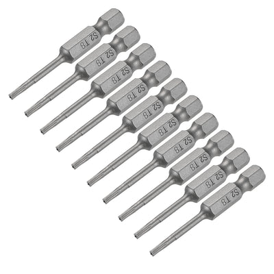 Harfington Alloy Steel 1/4" Hex Shank S2 Torx Screwdriver Bits