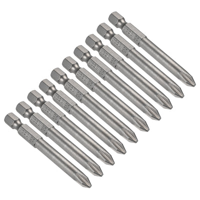 Harfington 10 Pcs Magnetic Phillips Screwdriver Bits, Hex Shank S2 Power Tools